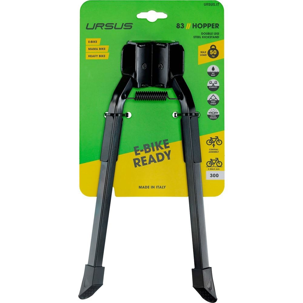 Ursus Dubbele Standaard Hopper - 28'' - Zwart - Staal