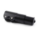 Voltano Stuurpen Verlenger XL - 1-1/8'' 28.6mm - Fietsstuur Verhoger tot max 130MM - Zwart