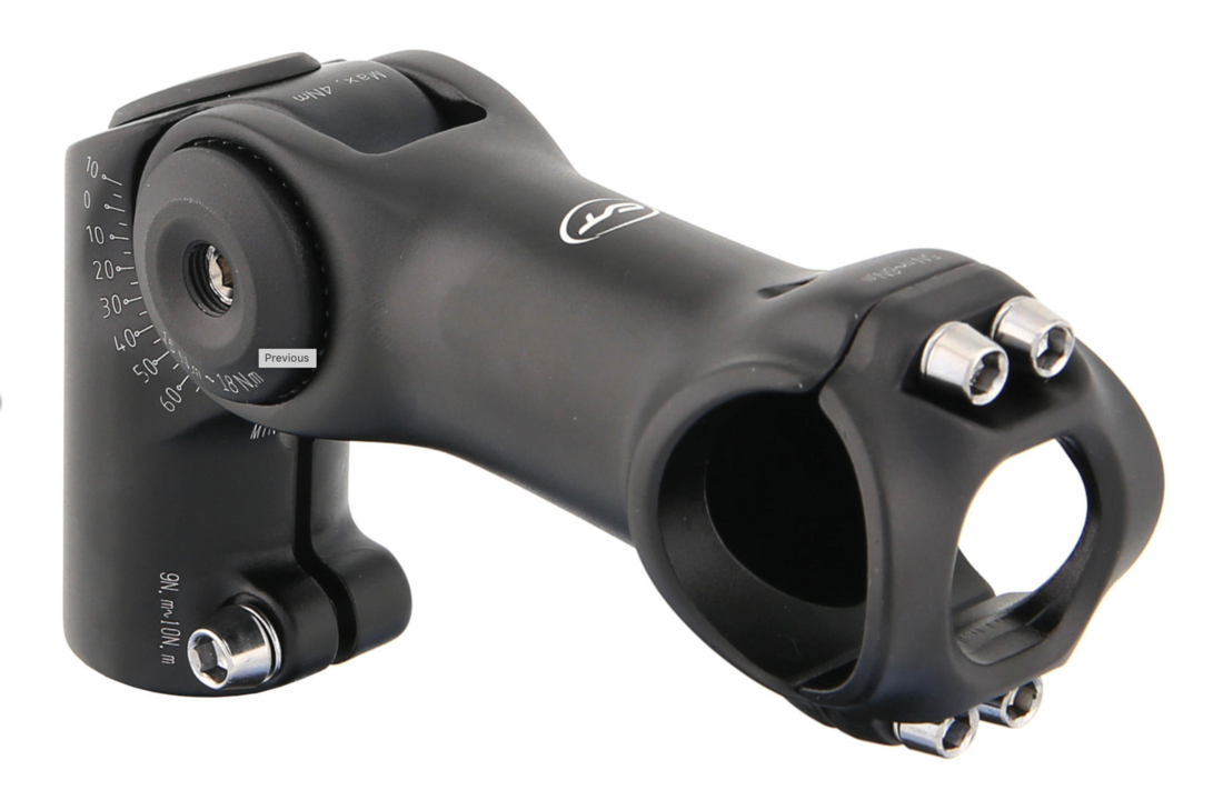 Contec Tarantula Hybrid Stuurpen – Lengte 110 MM – Stuurklemming 25,4 MM – Zwart