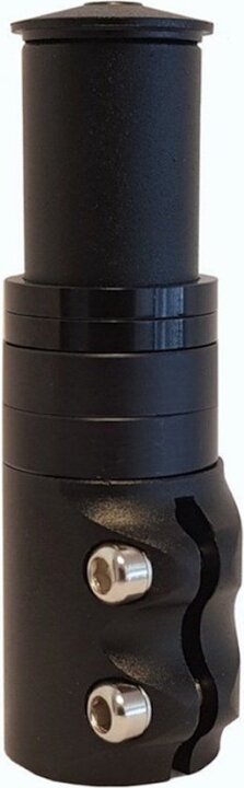 Stuurpenverlenger - 1 1|8 28.6mm - Zwart