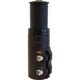 Stuurpenverlenger - 1 1|8 28.6mm - Zwart