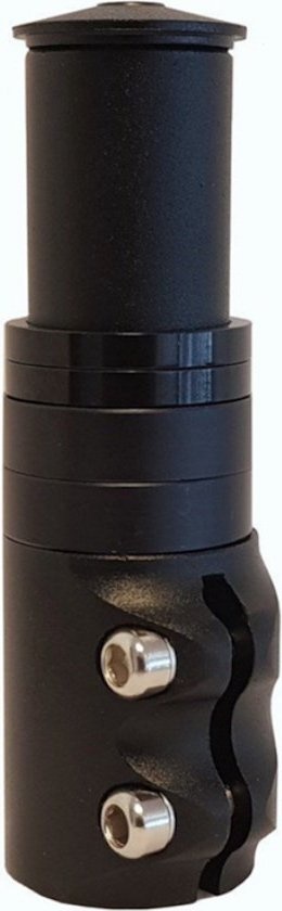 Stuurpenverlenger - 1 1|8 28.6mm - Zwart