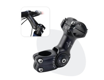 Voltano A-Head Verstelbare Stuurpen Voorbouw – 1-1/8” 28,6 / 110 mm / 31,8 mm