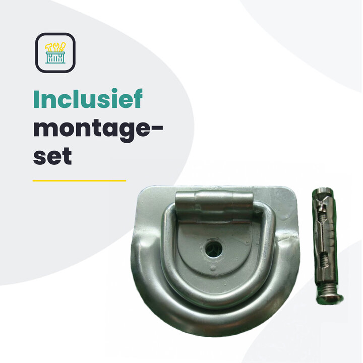 Voltano Muuranker - Vloeranker - Incl. Bevestigingsbouten