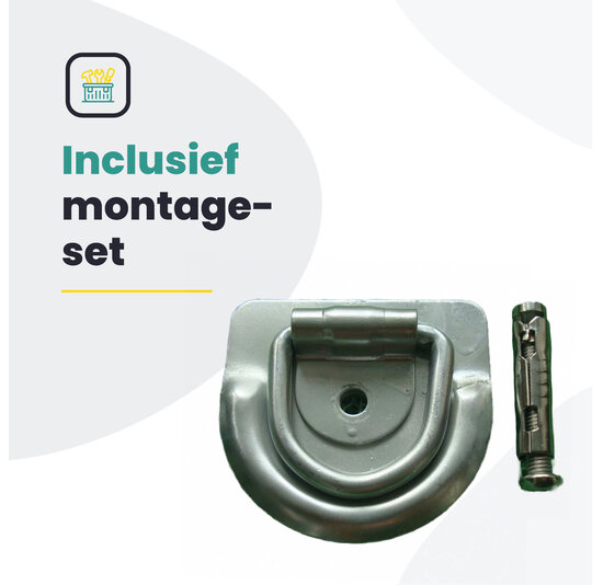 Voltano Muuranker - Vloeranker - Incl. Bevestigingsbouten