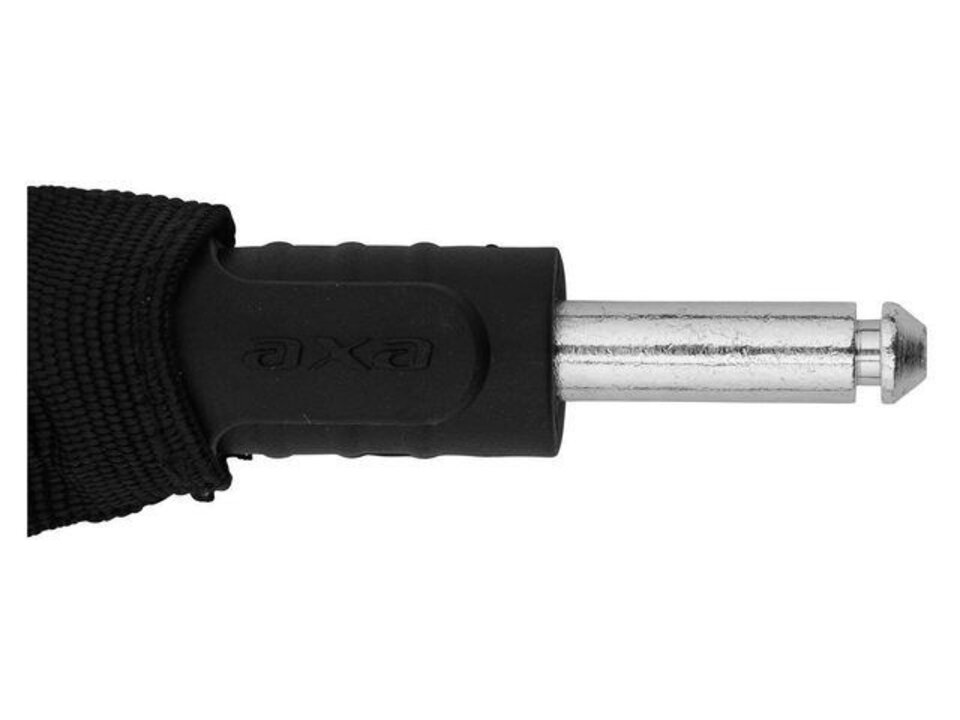 AXA Insteekketting RLC PLUS - 140CM - Slijtvaste Hoes - Verstevigde Insteekpen - Zwart