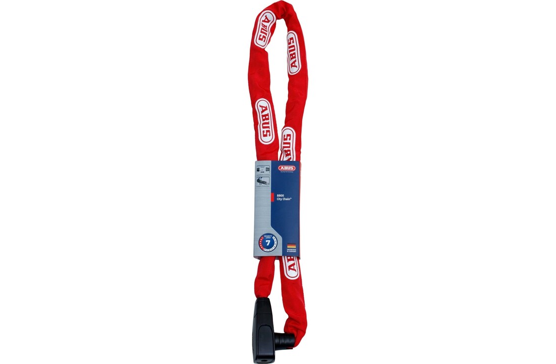 Abus Ionus 8800 Kettingslot - 95 CM - Rood