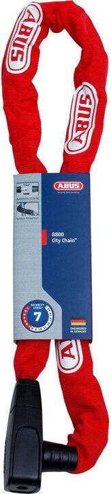 Abus Ionus 8800 Kettingslot - 95 CM - Rood