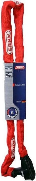 Abus Ionus 6800 / 110 Kettingslot - 110 CM - Rood