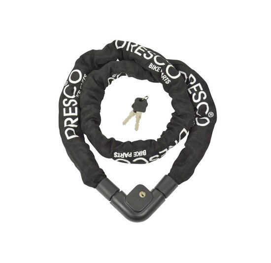 Dresco Kettingslot 150 cm - Zwart