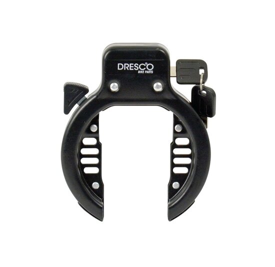 Dresco Ringslot RVS - Zwart