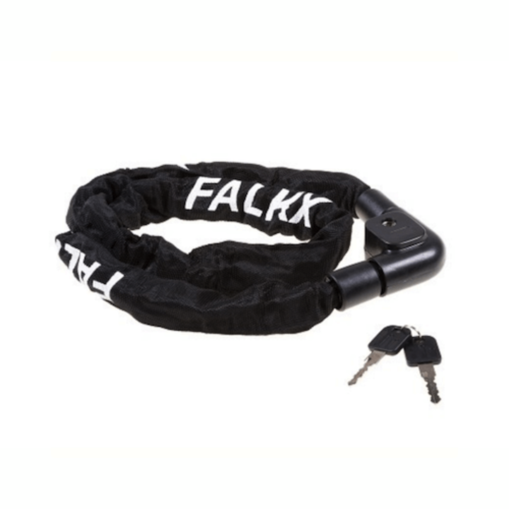 Falkx Steel-O-Chain Kettingslot - 120 CM - Zwart