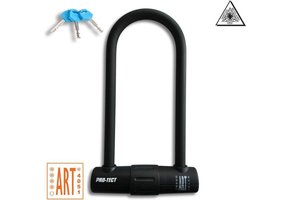 Pro-tect ART4 beugelslot - Zwart - 180x320mm