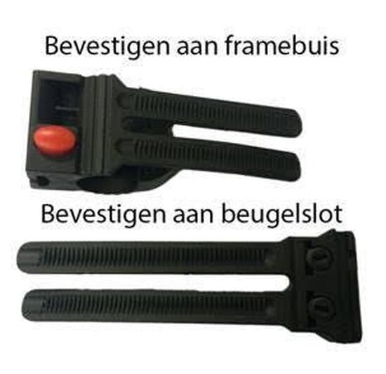 Pro-tect ART4 beugelslot - Zwart - 180x320mm