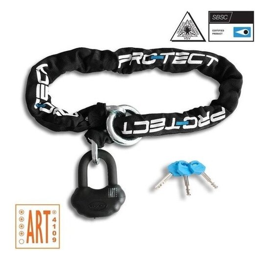 Pro-tect ART 4 Kettingslot - Topaz+ U-Lock - 120CM