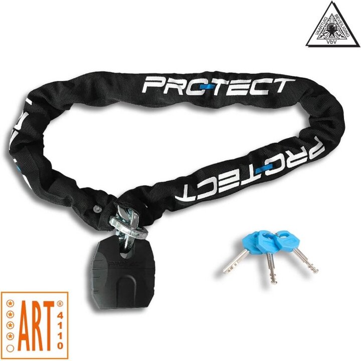Pro-tect ART 4 Kettingslot Met Hangslot - Quartz - 120CM