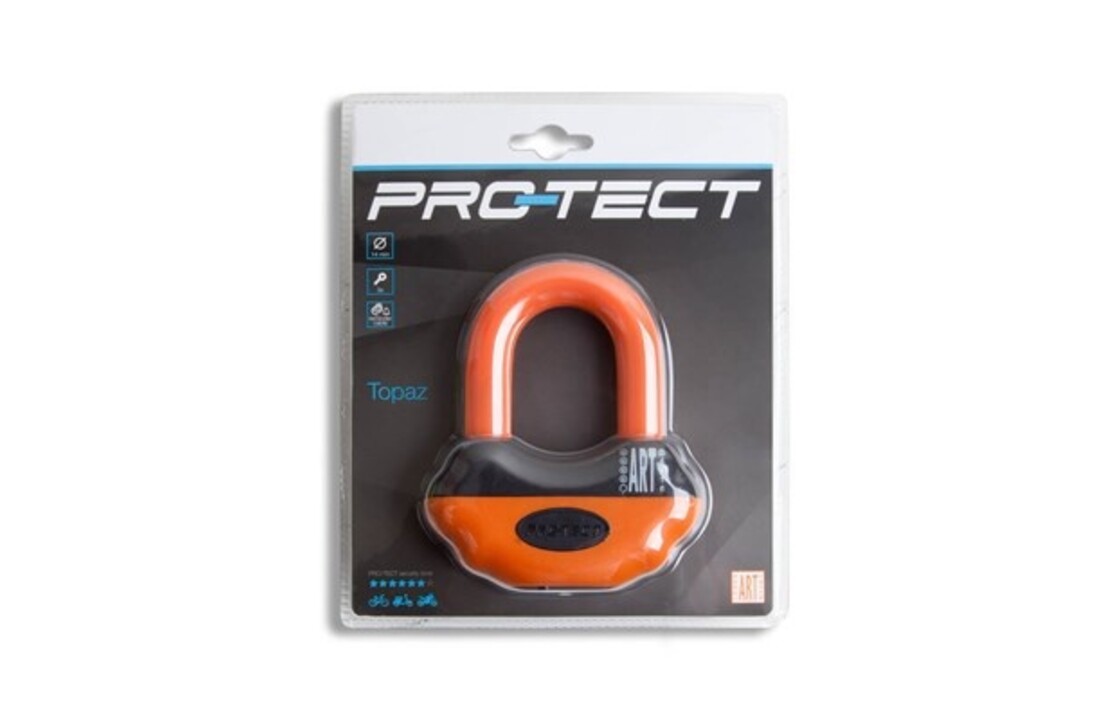 Pro-tect ART4 Schijfremslot Topaz - Oranje