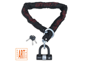 Starry Citycat ART 4 Kettingslot - U-Lock - 120CM