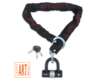 Starry Citycat ART 4 Kettingslot - U-Lock - 120CM
