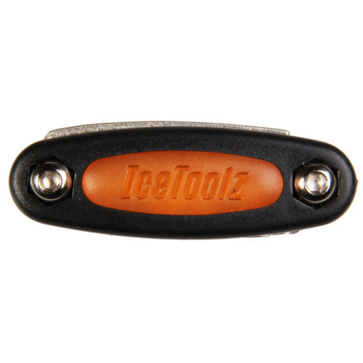 Icetoolz Multitool Mighty Fietsgereedschap - 10 functies - Zwart/Zilver