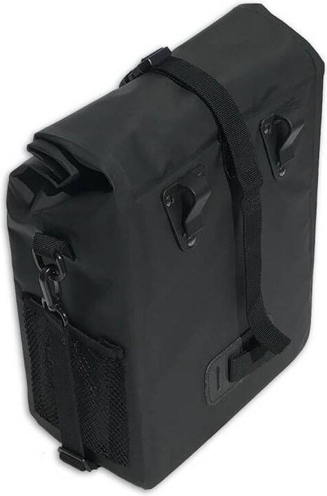 Lynx Fietstas Pakaftas Zwart Tarpaulin 21 Liter