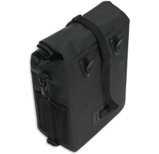 Lynx Fietstas Pakaftas Zwart Tarpaulin 21 Liter