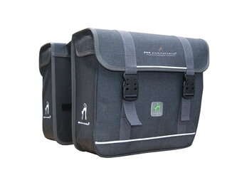 Dandell Dubbele Fietstas Nr. 12 - Grijs