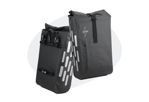 Voltano Luxe Fietstas 22L - Volledig Verstevigd - Enkele Pakaftas