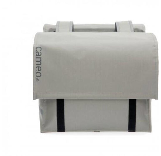New Looxs Cameo Dubbele Fietstas - Grijs - 46 Liter - Bisonyl