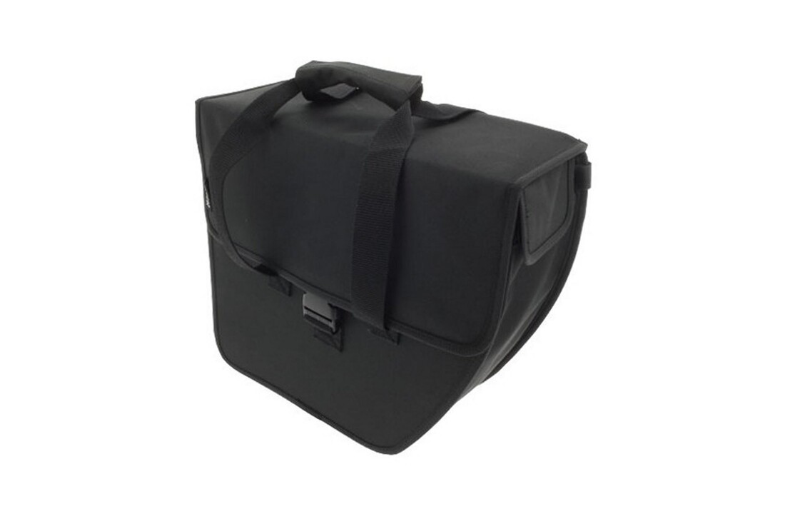 Beck Chopper Fietstas - Enkele Fietstas - 15L - Zwart - Afgeschuind