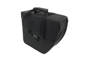 Beck Chopper Fietstas - Enkele Fietstas - 15L - Zwart - Afgeschuind