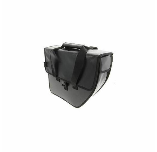 Beck Chopper Fietstas - Enkele Fietstas - 15L - Matzwart - Afgeschuind