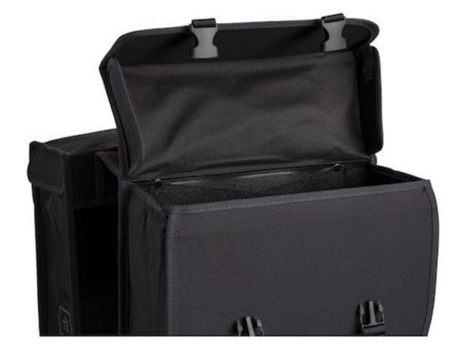 Fastrider Dubbele Fietstas Hybrid Large - Grijs - 35L