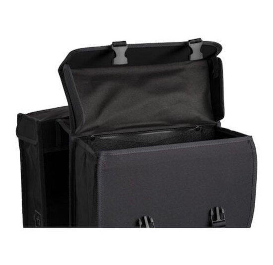 Fastrider Dubbele Fietstas Hybrid Large - Grijs - 35L