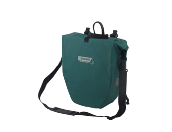 Büchel Luxe Pakaftas / Enkele fietstas - Turquoise - 25.4L