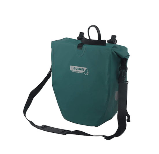 Büchel Luxe Pakaftas / Enkele fietstas - Turquoise - 25.4L
