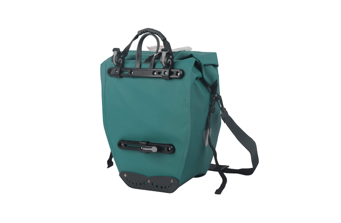 Büchel Luxe Pakaftas / Enkele fietstas - Turquoise - 25.4L