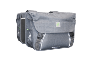 Dandell Dubbele Fietstas Nr. 16 - New Amazon - Grijs - 31 Liter - Verstevigd