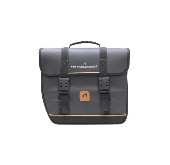 Dandell Enkele Fietstas / Pakaftas Links Nr. 58 - Mat Zwart - 15L