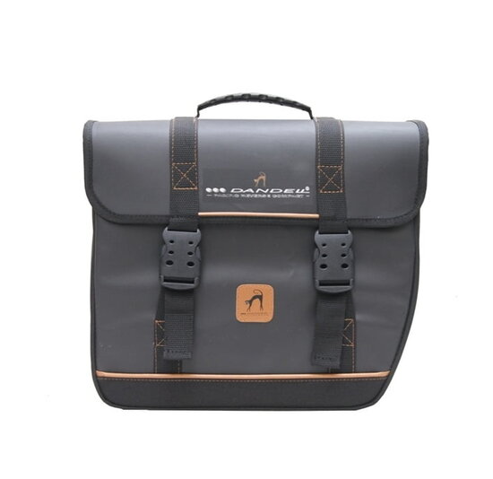 Dandell Enkele Fietstas / Pakaftas Rechts Nr. 58 - Mat Zwart - 15L