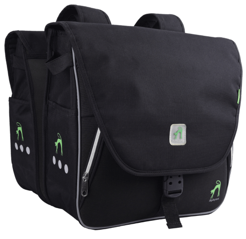 Dandell Dubbele Fietstas Nr. 32 - Zwart - 41L