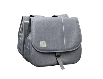 Dandell Dubbele Fietstas Nr. 44 - Grijs