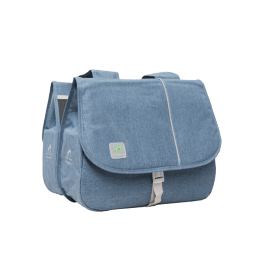 Dandell Dubbele Fietstas Nr. 44 - Lichtblauw - 42L - Voorgevormd