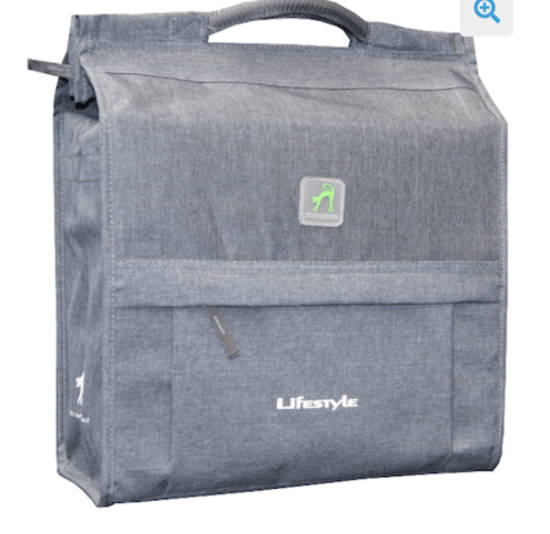 Dandell Shopper Pakaftas - Grijs - 20 Liter - Verstevigd