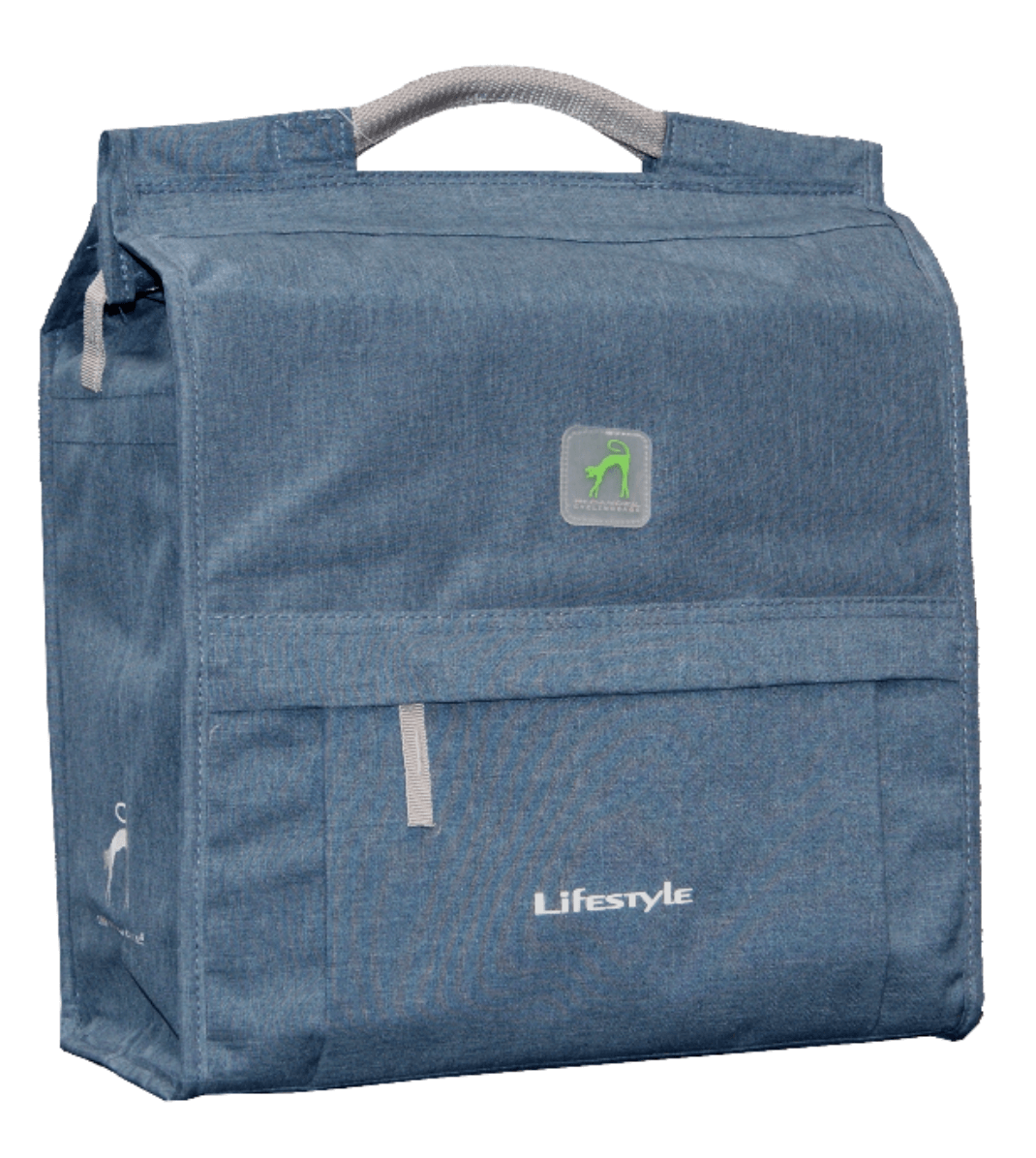 Dandell Shopper Pakaftas - Blauw - 20 Liter - Verstevigd