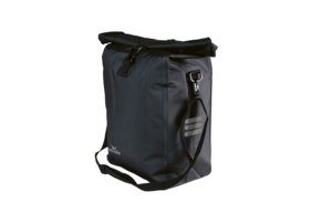 Greenlands Fietstas Pakaftas - Zwart - Waterdicht Tarpaulin - 18.5 Liter