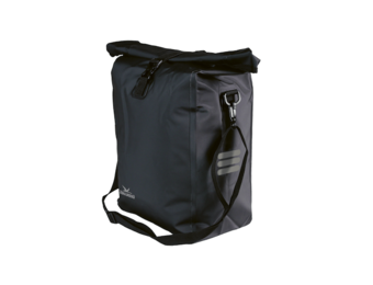 Greenlands Fietstas Pakaftas - Zwart - Waterdicht Tarpaulin - 18.5 Liter