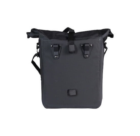 Greenlands Fietstas Pakaftas - Zwart - Waterdicht Tarpaulin - 18.5 Liter