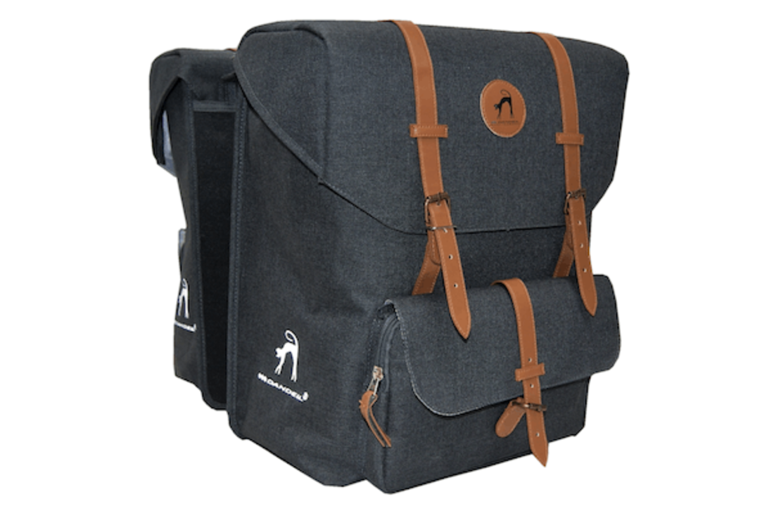 Dandell Siena - Dubbele Fietstas - Grijs - 40 Liter
