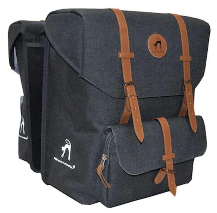 Dandell Siena - Dubbele Fietstas - Grijs - 40 Liter